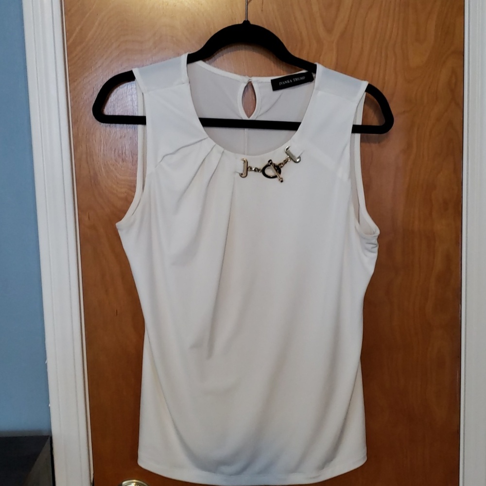 Ivanka Trump White Blouse